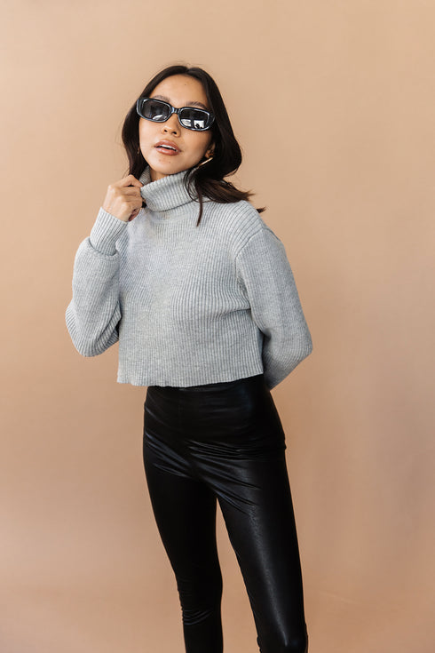 Glow Up Sweater // Gray